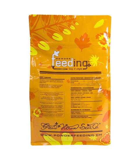 Удобрение минеральное Green House Powder Feeding Short Flowering 2.5 кг