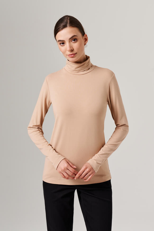 23162 Водолазка женская (бежевый)