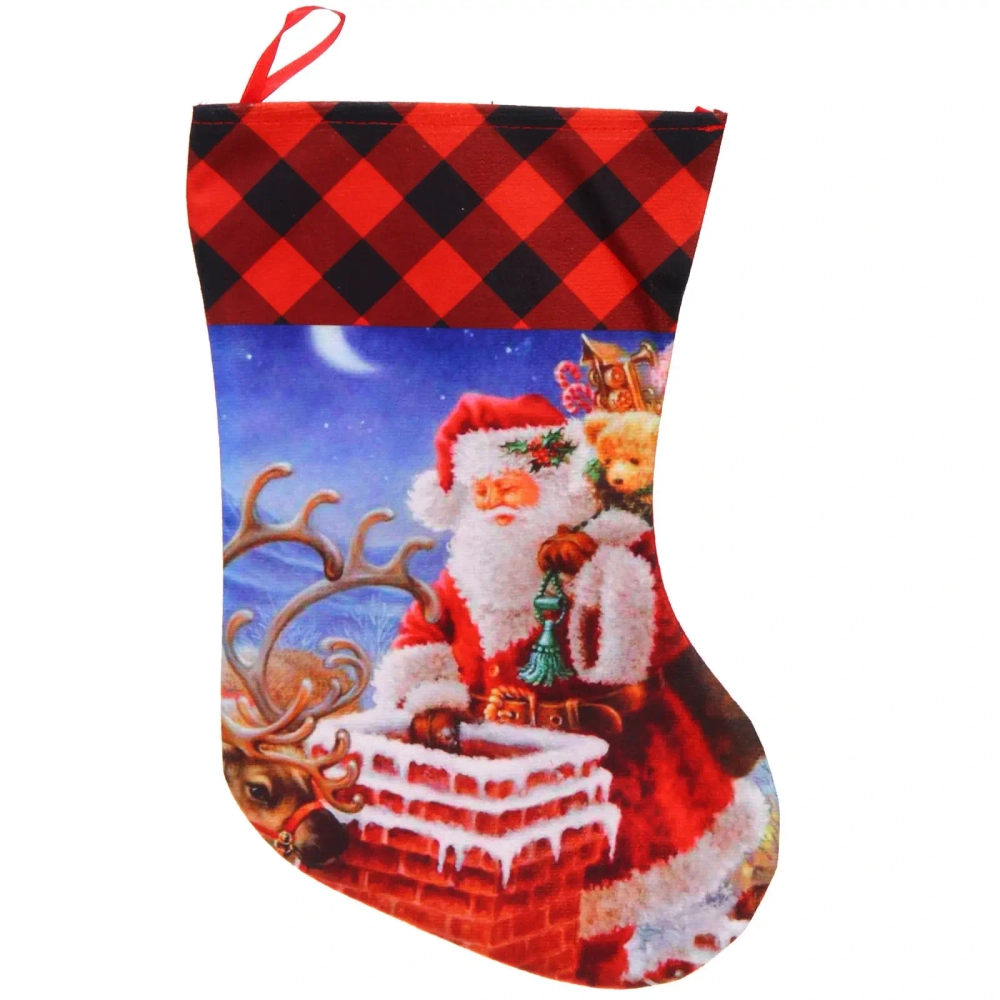 Носок новогодний «Доставка подарков» 25х35 см
