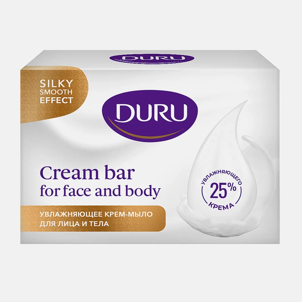 Крем-мыло для лица и тела Duru Cream Bar увлажняющее 90г