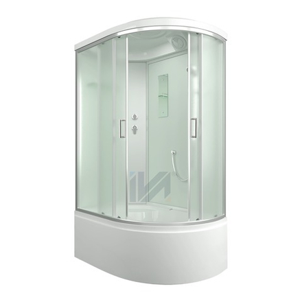 Душевая кабина IVA SC120CML 1200*800*2150 высокий поддон, светлое стекло