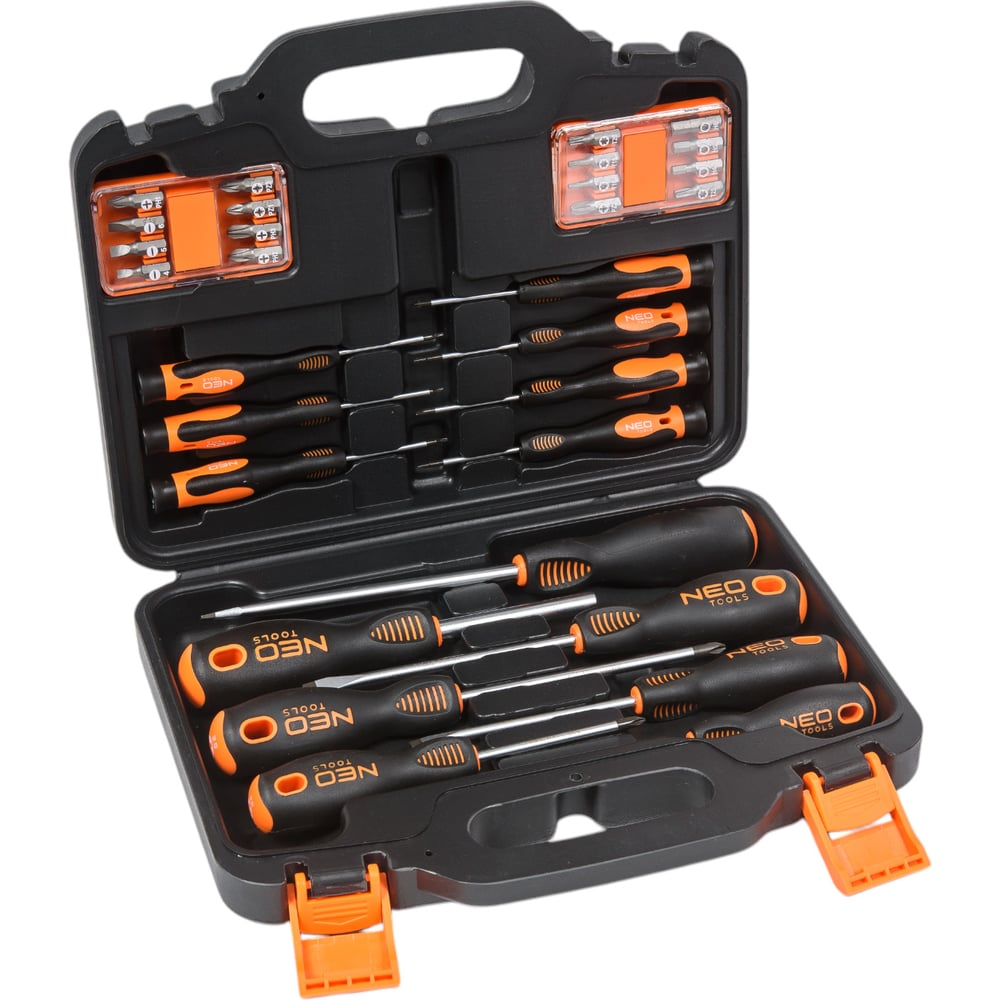 Набор отверток и насадок 30 штук NEO Tools 04-209