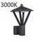 6655/15WL3 NATURE ODL25 719 черный/металл Уличный настенный светильник IP54 LED 15W (12W SMD LED + 3W COB LED) 3000K AC85-265V BEARITZ