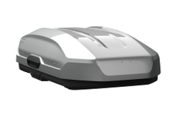 Автобокс на крышу LUX TAVR 175 (450 литров) серый глянцевый