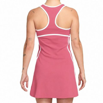 Теннисное платье Nike Court Dri-Fit Advantage Tennis - peony/white