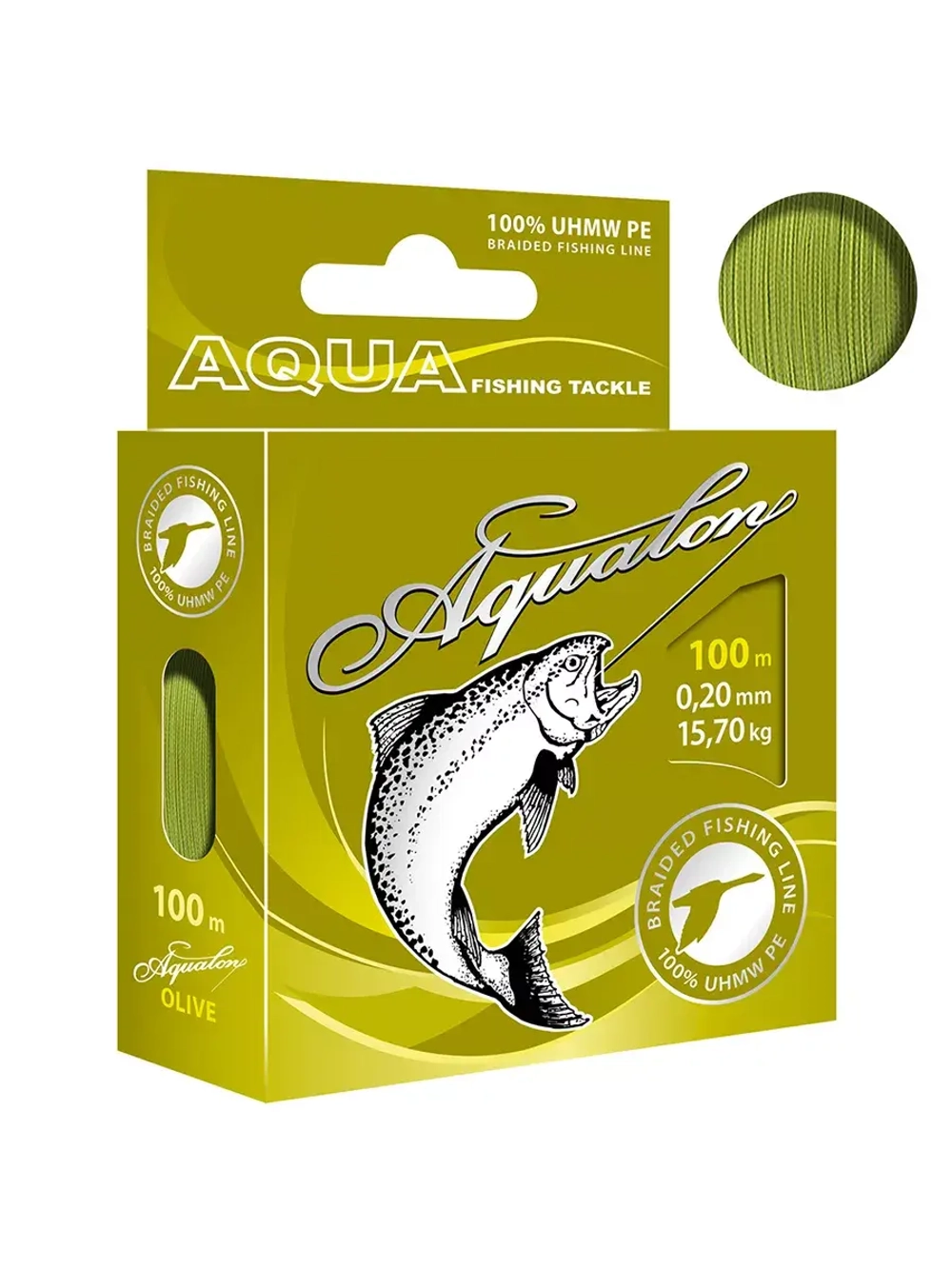 Плетеный шнур для рыбалки lon Black 0,12mm 100m