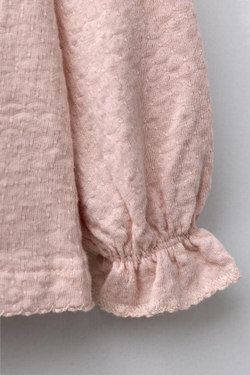 ZARA ОДНОТОННАЯ ФУТБОЛКА, РОЗОВЫЙ