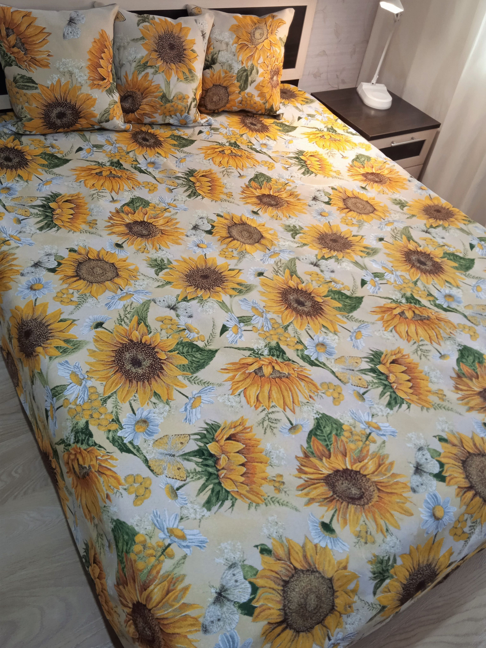 Покрывало гобеленовое Подсолнухи 2-спальный (180х200)