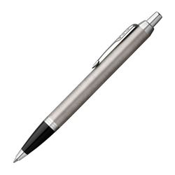 Набор Parker "IM Duo" шариковая ручка IM Stainless Steel CT (2183058)