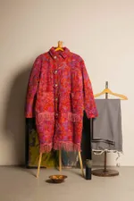 Пальто Soeurs Purple Plush Coat