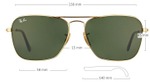 Ray Ban Caravan RB 3136 181/71