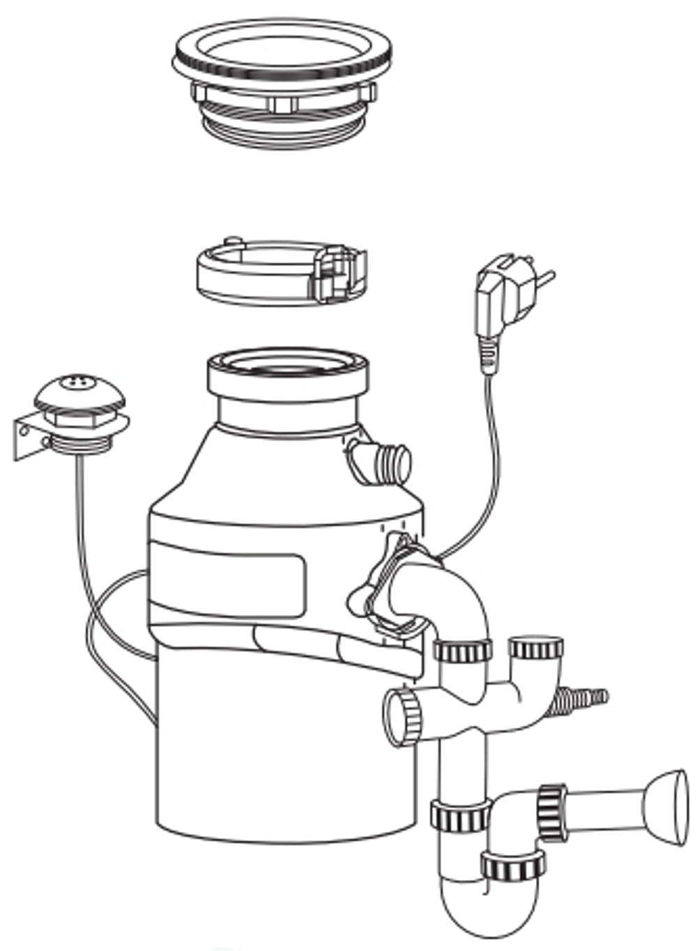 Измельчитель пищевых отходов Teka TR 34.1 V Type 40197111