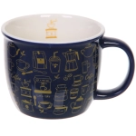 Кружка керамическая 390мл «Утренний кофе», микс рисунков