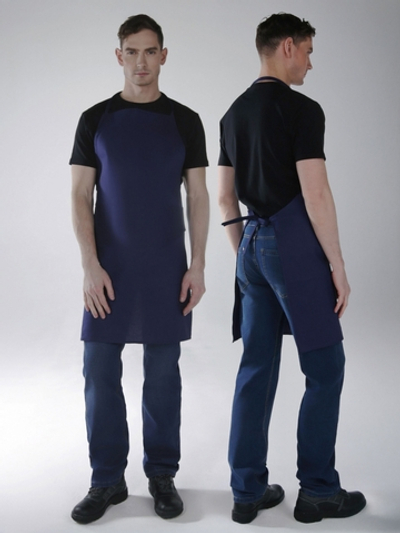 Фартук с грудкой (тк.Диагональ), т.синий