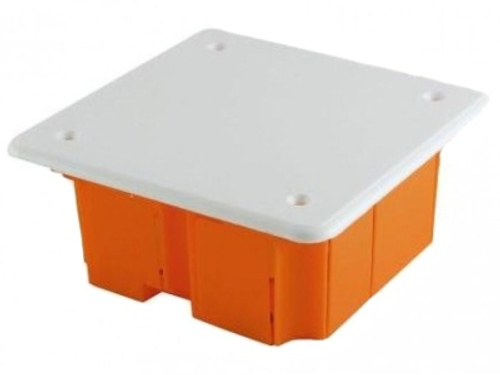Коробка распаячная СП D92х92х40мм крышка IP20 TDM