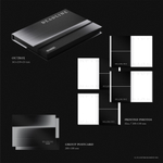 Альбом BLACKPINK - 3rd Mini Album [DEADLINE] (GRAY Ver.)