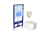 SET AQUATEK ЛУГАНО (рама AQUATEK Standard INS-0000012(без клавиши и крепежа)+унитаз ЛУГАНО AQ2002-00 с тонким сиденьем soft-close