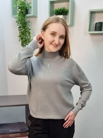 Водолазка женская "Стойка люрекс П.Э" (АН)