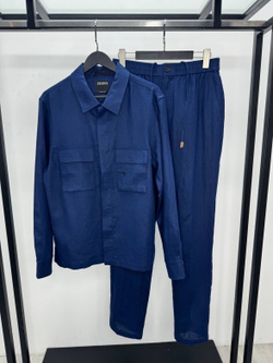 Льняной костюм Ermenegildo Zegna