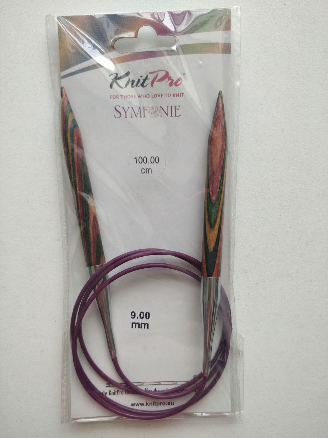Спицы круговые Knit Pro symfonie, размеры в ассортименте