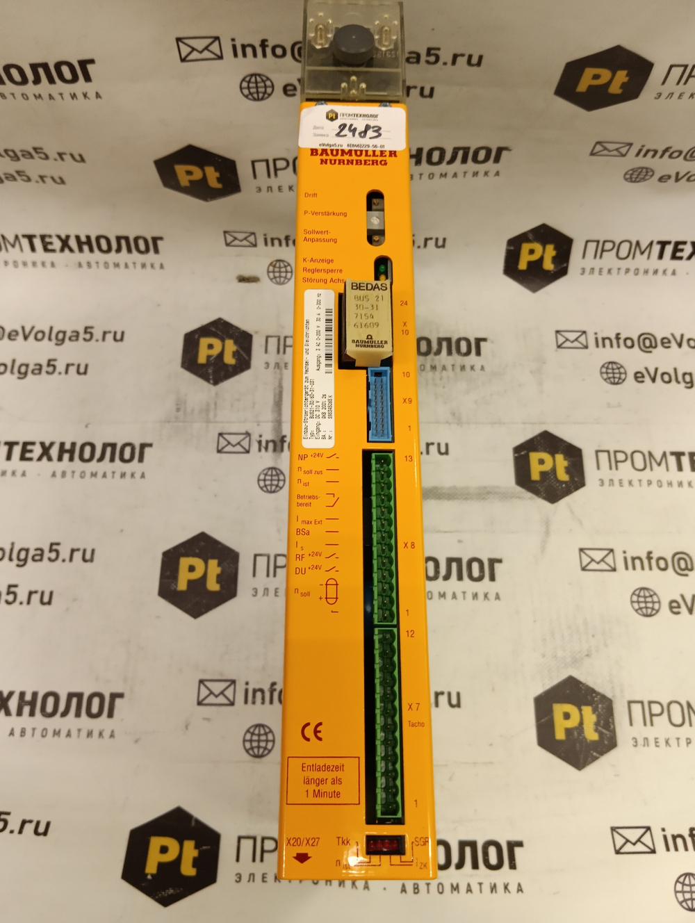 Baumuller BUS21-30/60-31-031* с хранения