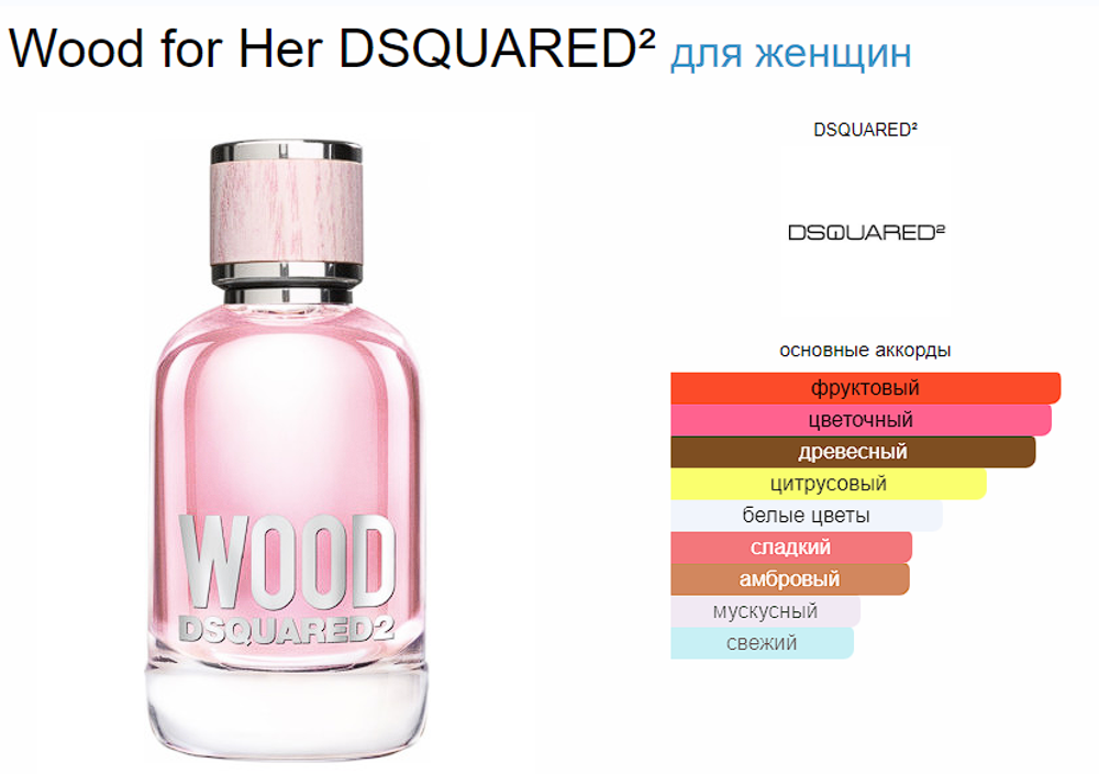 DSQUARED2 Red Wood