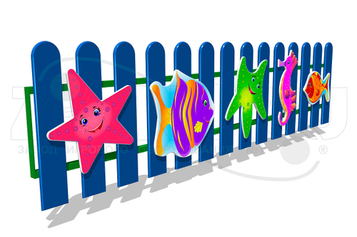 Ограждение детской площадки «Море»