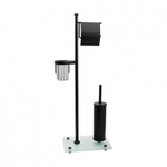 Стойка комбинированная WasserKRAFT K-1264BLACK напольная