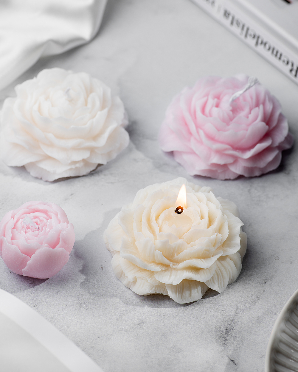 Свеча-бонбоньерка в подарок гостям