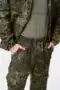 Костюм флисовый прямого кроя Зеленый пиксель (куртка+брюки) Турист RIP-STOP Флис