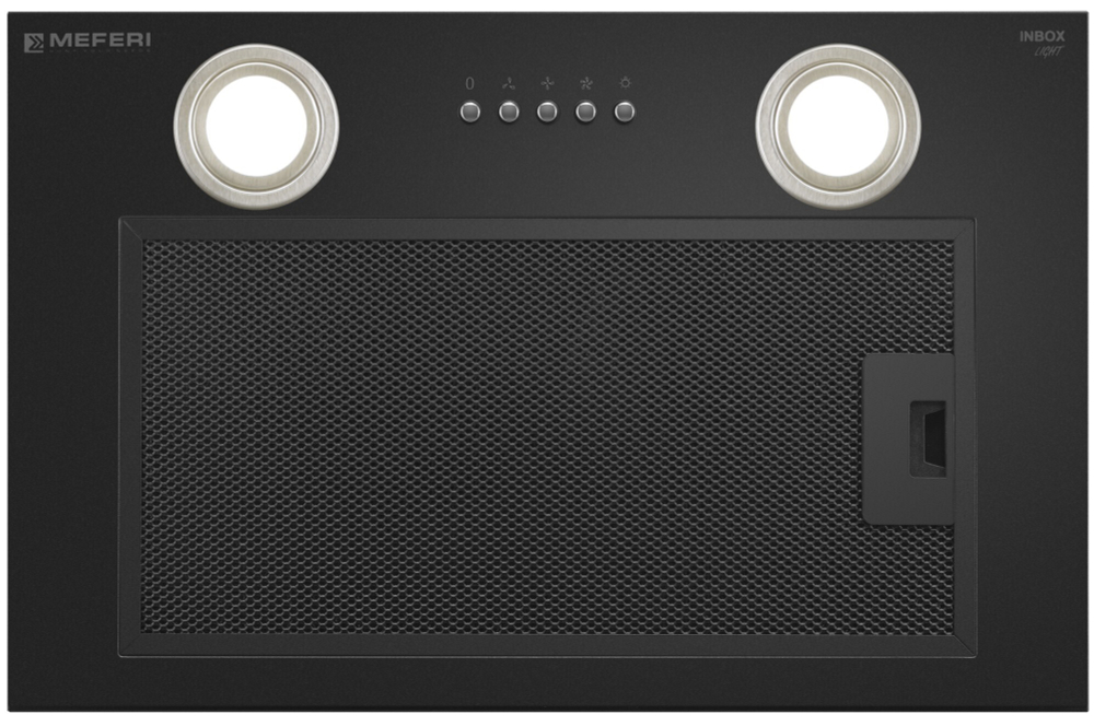 Полновстраиваемая вытяжка Meferi INBOX45BK LIGHT фото 5
