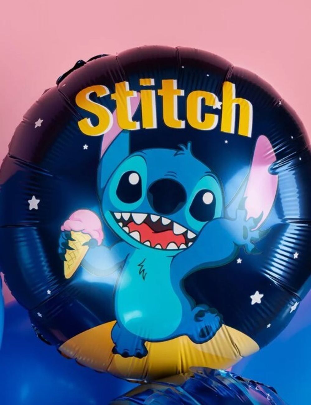 Шар 18'' / 46 см Круг Любимый монстрик с мороженым (БГ-15) 