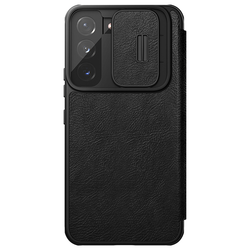 Кожаный чехол-книжка Nillkin Leather Qin Pro для Samsung Galaxy S22 Plus