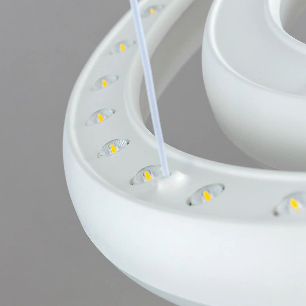 Citilux Юпитер Смарт CL730A150S Умная подвесная люстра Белая