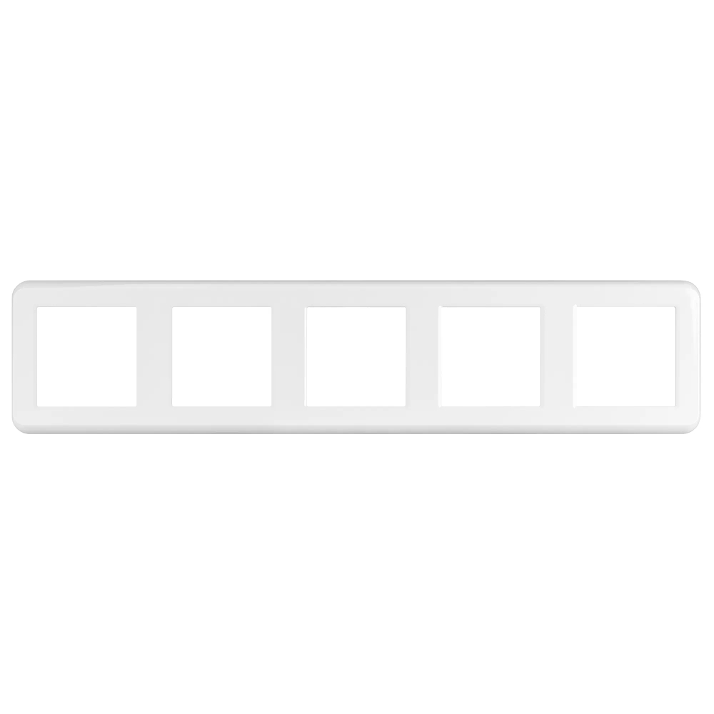 Рамка пластиковая FRM-VERSA-PL-5-WH (Arlight, -) 045190