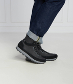 Кожаные высокие сапоги snowjog01 Napapijri - графитовый(NP0A4HUZ)