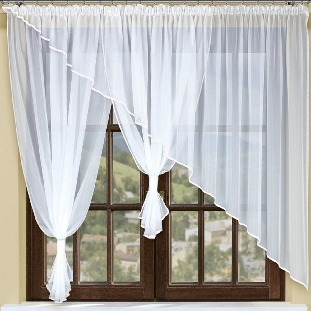 Занавеска "Ф. ЛЮЦИЯ", цвет белый, Польша.