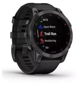 Умные часы Garmin EPIX (Gen 2) Sapphire титановый черный DLC