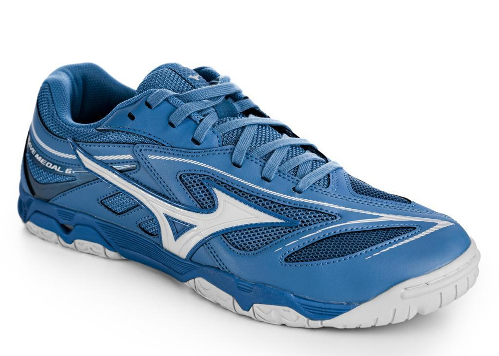 Mizuno Shoes Wave Medal 6 (2021) mediterranian blue/white