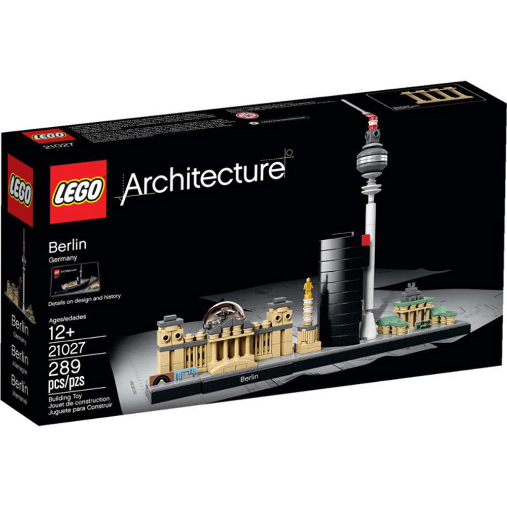 LEGO Architecture: Берлин 21027 — Berlin — Лего Архитектура