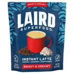 Laird Superfood, растворимый латте, кофе со сливками и адаптогенами, сладкий и сливочный, 227 г (8 унций)