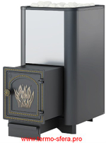 Печь ВЕЗУВИЙ Сенсация 28 Антрацит (ДТ-4)