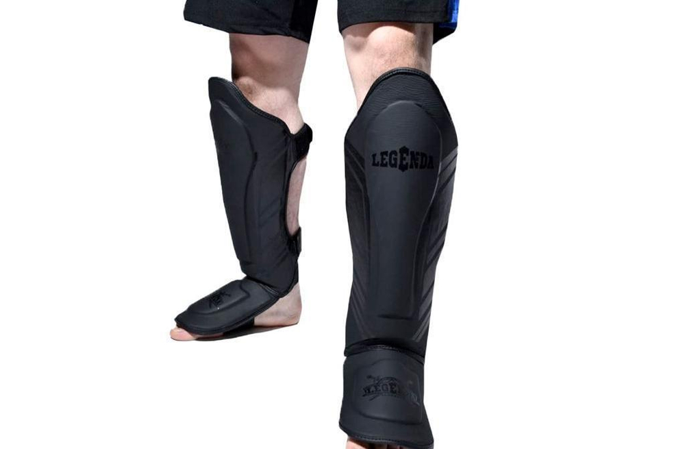 Щитки шингарды Legenda Chrom черные