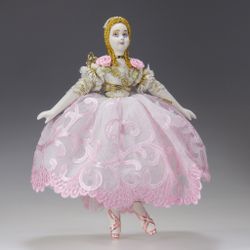Эксклюзивная ёлочная игрушка Балерина Сильфида
