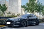 Обвес для Tesla Model S 2021+ Тесла С диффузор спойлер губа переднего бампера боковые юбки