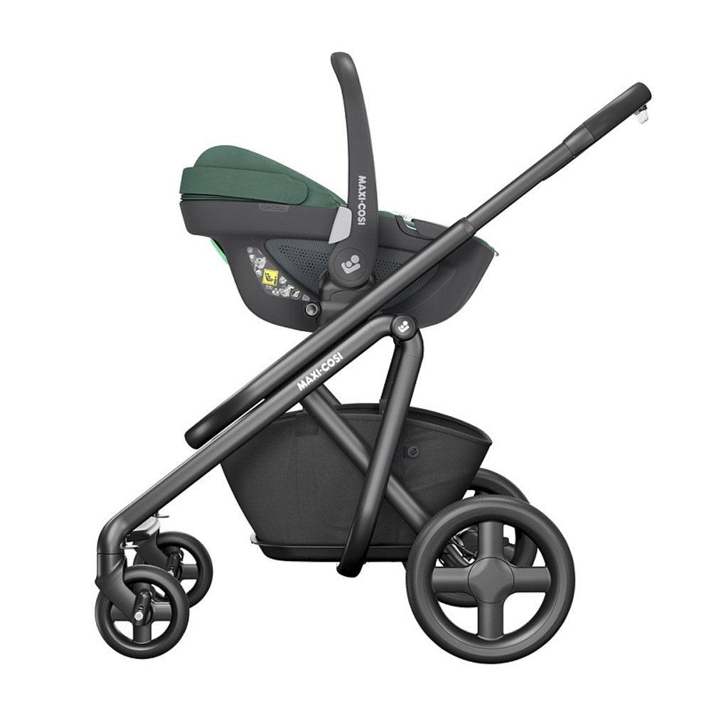 Автокресло Maxi-Cosi Pebble 360 с базой Family Fix 360 Essential Green