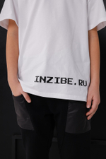 Футболка INZIBE.RU KIDS, белая