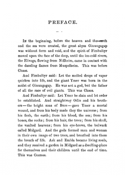 The Younger Edda: also called Snorre's Edda, or the Prose Edda. An English version of the foreword; The fooling of Gylfe, the afterword; Brage's talk, the afterword to Brage's talk, and the important passages in the Poetical diction (Skáldskaparmál), with | Snorri Sturluson