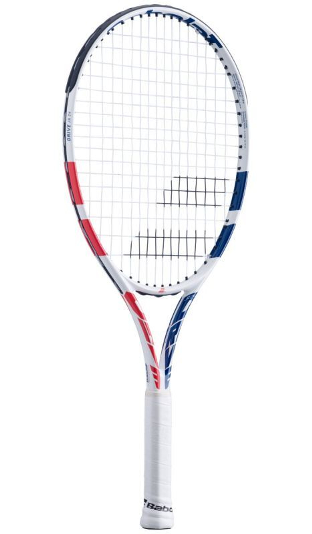 Детская теннисная ракетка Babolat Pure Drive Girl Jr (24") - white/pink/blue