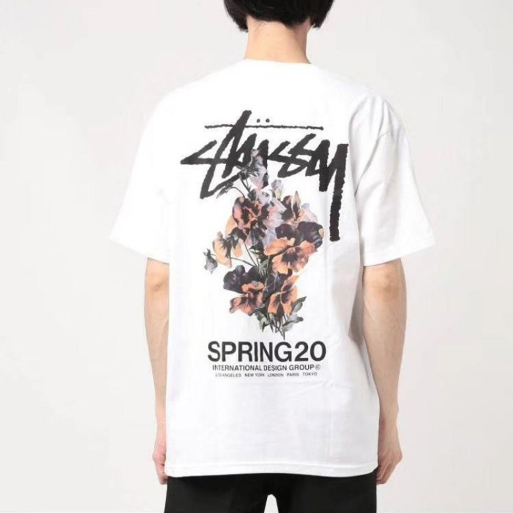 Футболки Stussy Bouquet Tee T, 1904565-WHT